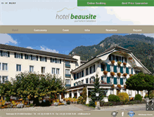 Tablet Screenshot of beausite.ch